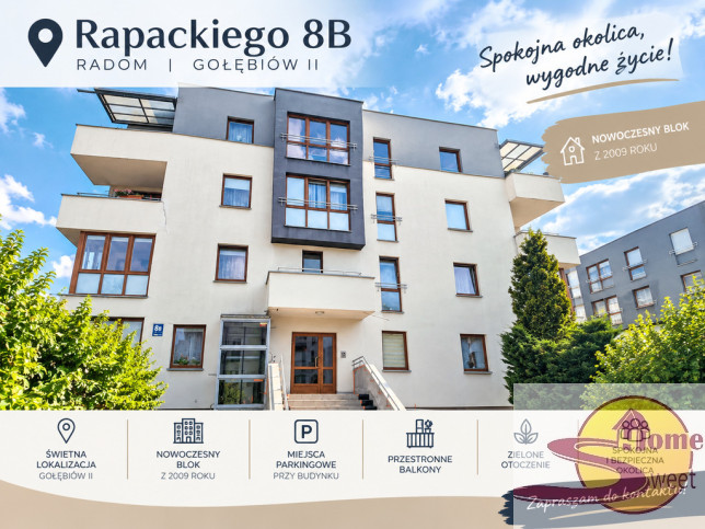 Mieszkanie Sprzedaż Radom Gołębiów II Adama Rapackiego 2